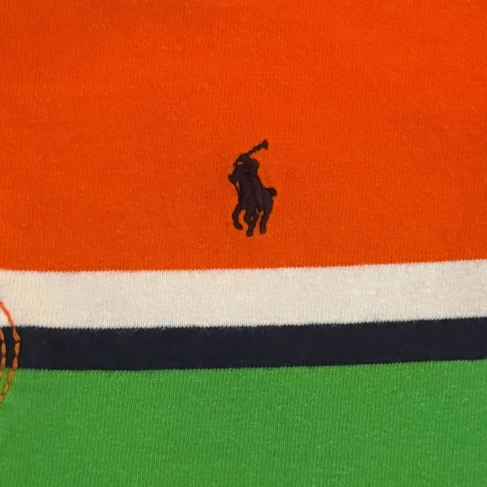 EUC Polo by Ralph Lauren Boys Long Sleeve Rugby in a size 5